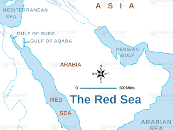 The Red Sea Map image