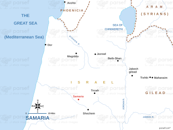 Samaria Map image